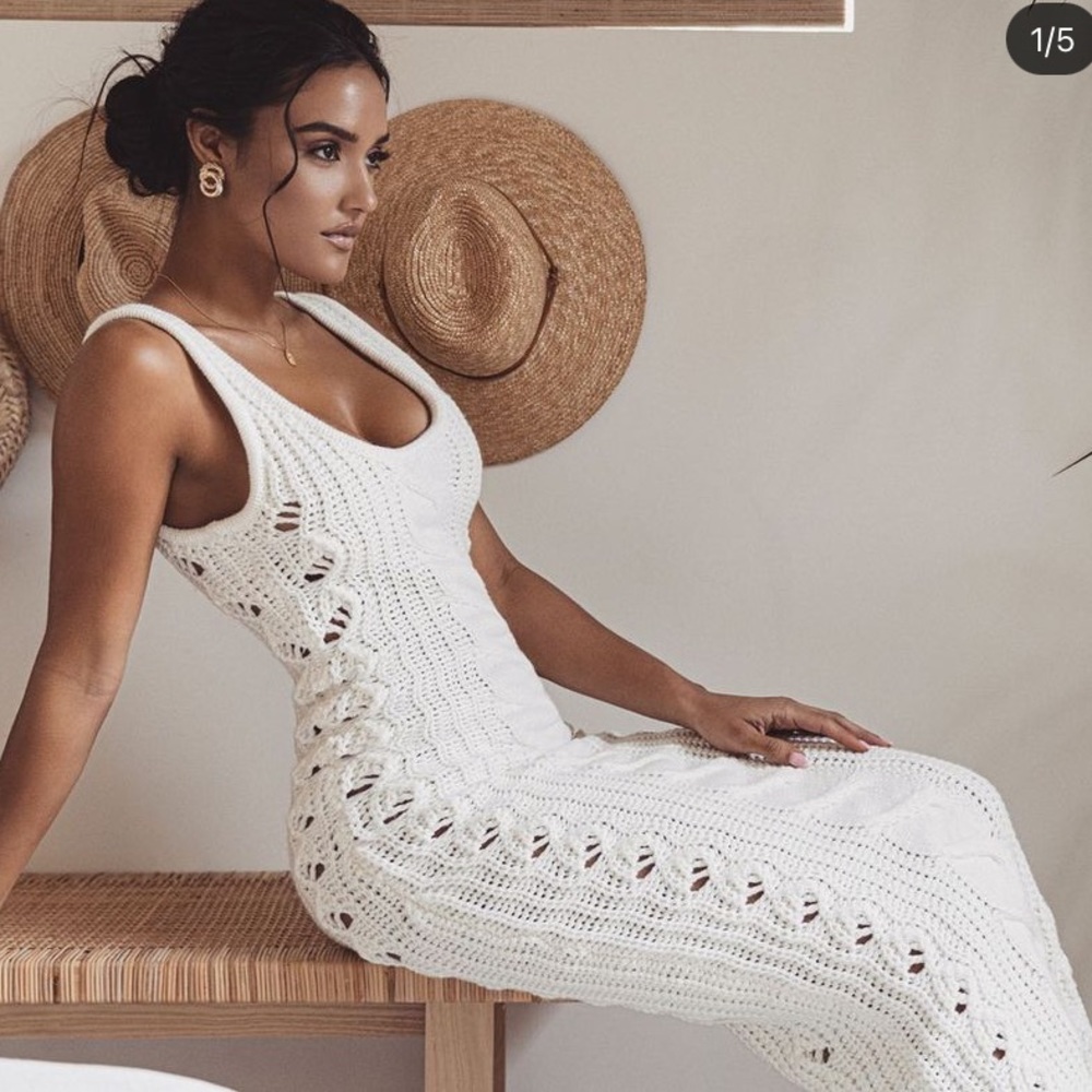 Jluxlabel- Ameri Cable Knit Dress